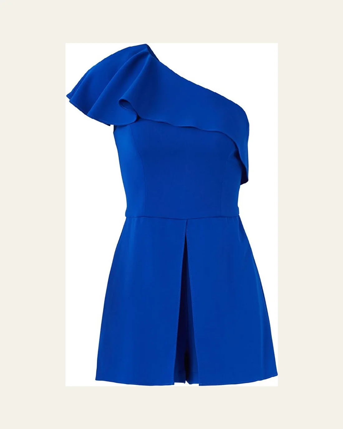 Cobalt One-Shoulder Romper