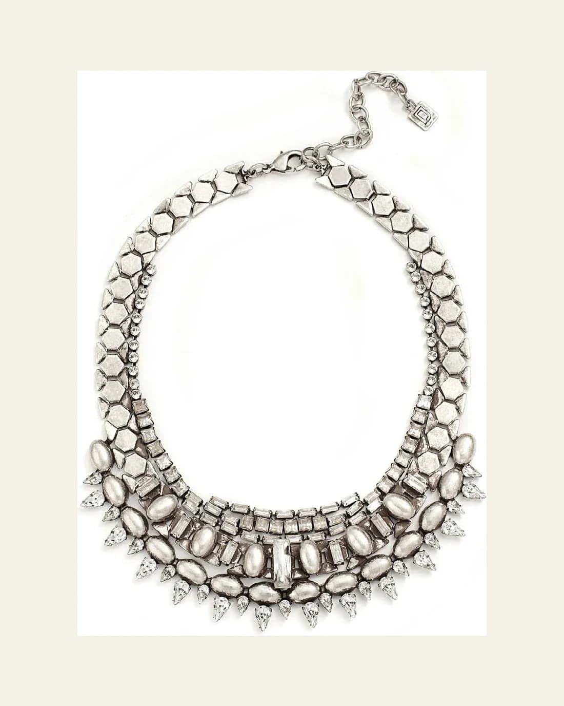 Crystal Curtain Necklace