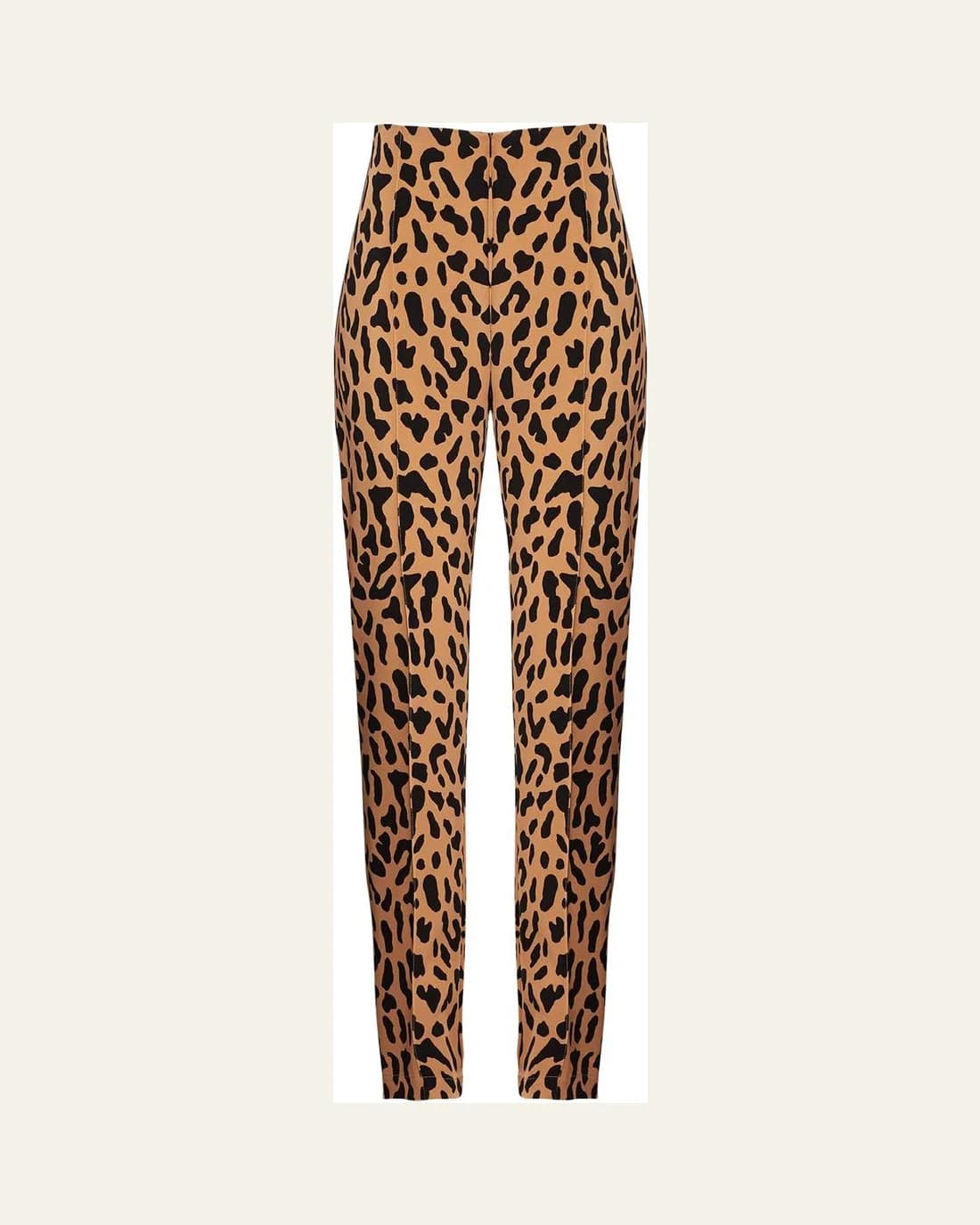 Leopard Cigarette Trousers