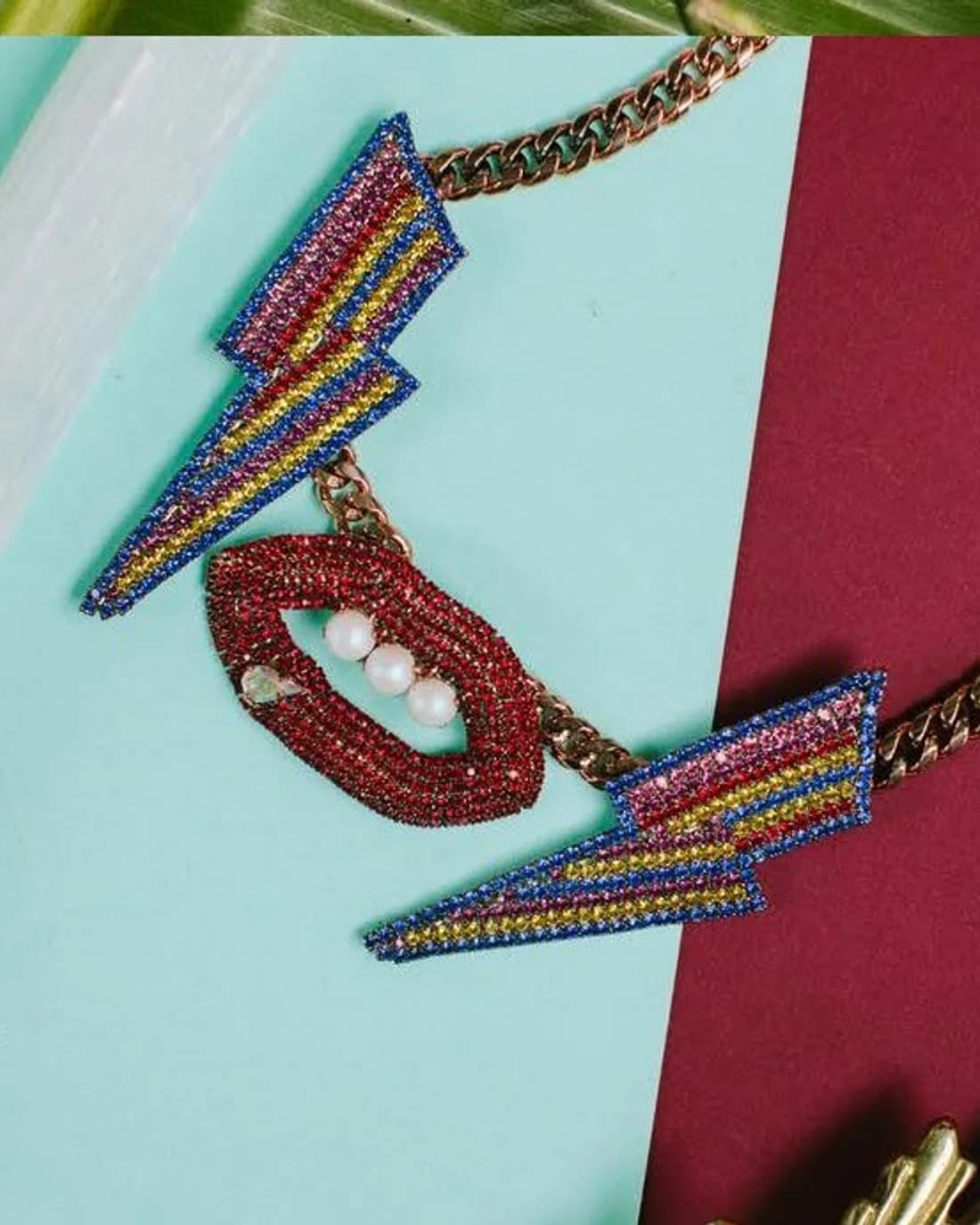 Lightning Mouth Necklace