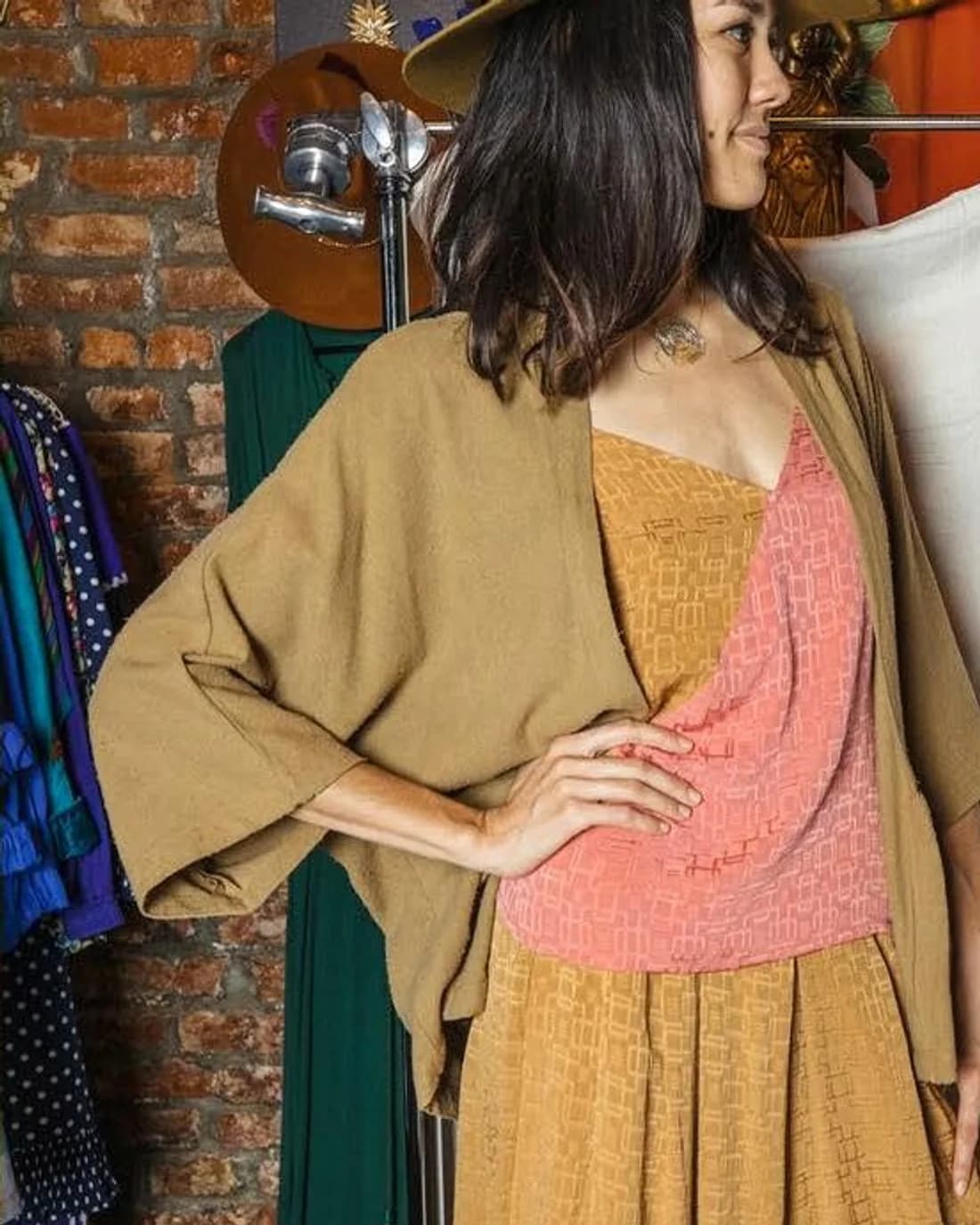 Apricot Knit Cami