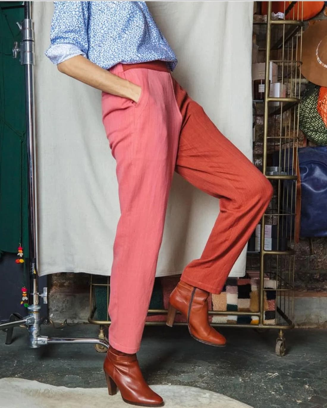 Two Tone Pants